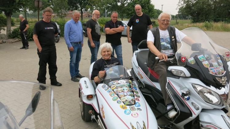 Seit mehr als 60 Jahren mit Beiwagenmaschinen unterwegs: Horst und Edith Blume. 