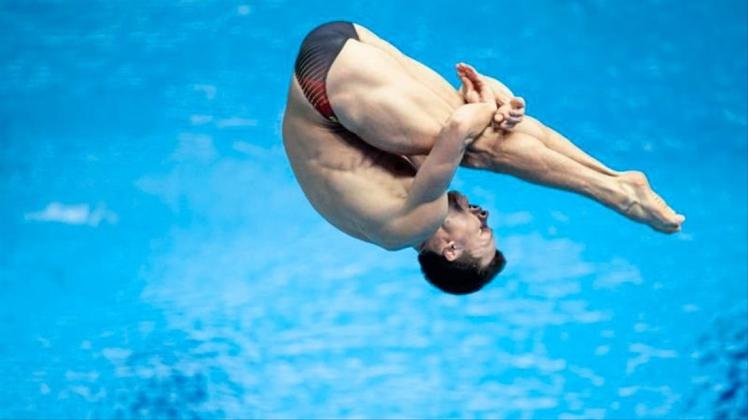 Löste mit Rang neune das Olympia-Ticket: Wasserspringer Patrick Hausding. 