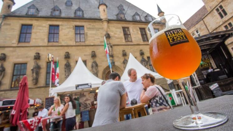 Auf dem Bierfest Osnabrück gibt es wieder viel zu entdecken. Hier finden sie zehn Tipps für frisches Bier. Foto: Swaantje Hehmann