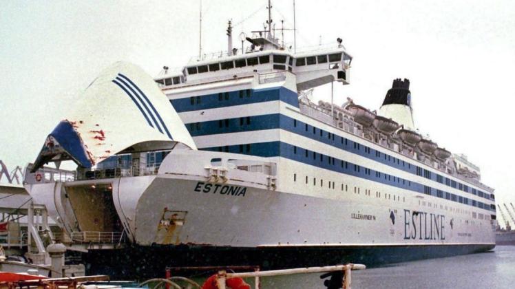 25 Jahre nach dem Schiffsunglück der Fähre "Estonia", bei deren Untergang 852 Menschen starben, wird endlich das Urteil zum Schadensersatz für rund 1000 Überlebende und Opferangehörige erwartet. Foto: dpa/epa Scanpix Norge