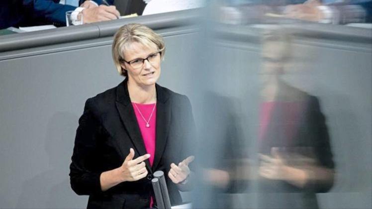 Bundesforschungsministerin Anja Karliczek steht nach der Entscheidung für den Standort Münster in der Kritik. 