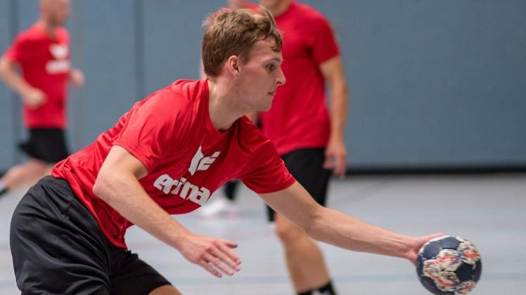 Alec Smit erzielte im ersten Testspiel gegen Hesselteich acht Tore: Foto: Leißing