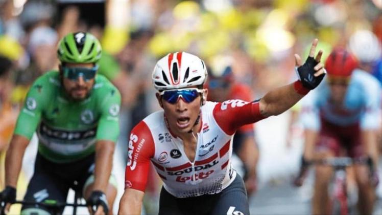 Durfte über seinen zweiten Tagessieg bei der Tour de France 2019 jubeln: Caleb Ewan. 