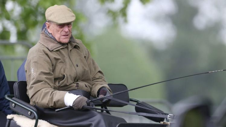 Prinz Philip Anfang Mai bei der Royal Windsor Horse Show. Foto: imago images / Matrix