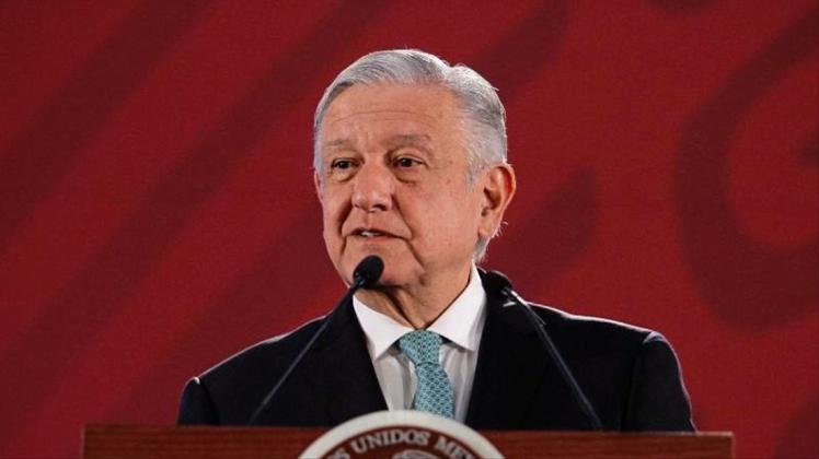 Mexikos Präsident Andrés Manuel López Obrador: „Wir werden weiter diese Politik der Nicht-Konfrontation verfolgen.“ 