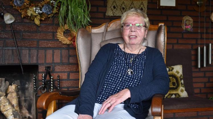 Seit 55 Jahren organisiert Maria Zybulka aus Sustrum-Moor Blutspenden. Foto: Maike Plaggenborg