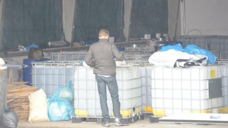 Am Montag soll das Drogenlabor  in Börninghausen abgeräumt werden. Foto: NW