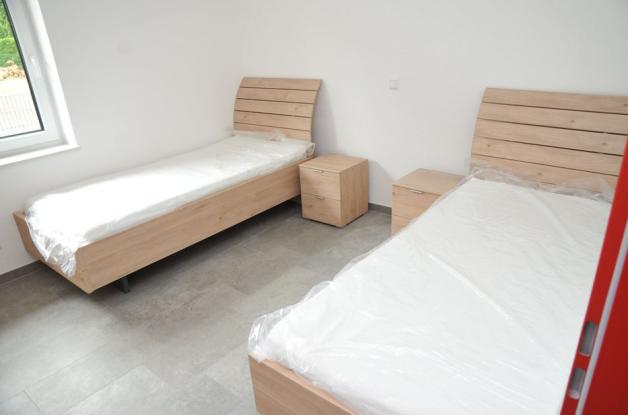 Übernachtungsstelle mit zwei Betten. Foto: Gerd Schade