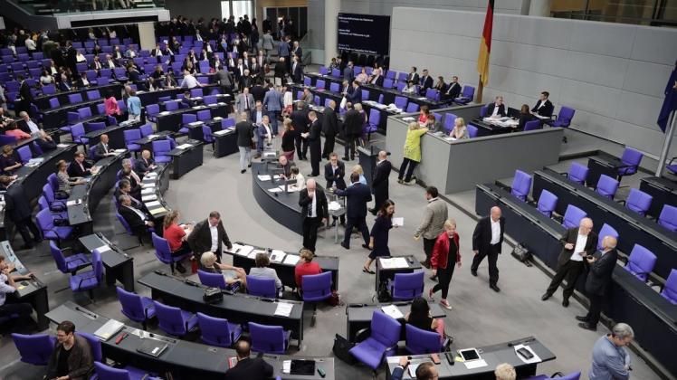 Mehrfach ist die AfD gescheitert, einen stellvertretenden Parlamentspräsidenten zu stellen; das letzte Mal Anfang Juni bei der Abstimmung im Bundestag. Foto: Michael Kappeler/dpa