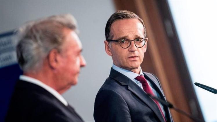 Bundesaußenminister Heiko Maas (r) und sein luxemburgischer Amtskollege Jean Asselborn wollen eine unabhängige Untersuchung der Vorfälle im Golf von Oman. 