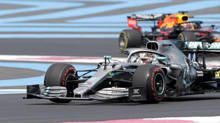 Lewis Hamilton wurde im Abschlusstraining Zweiter. 