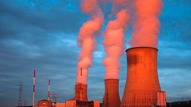 Das Atomkraftwerk in Tihange. 