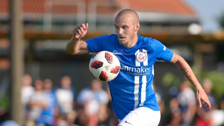 Will in Rostock wieder durchstarten: Korbinian Vollmann ist bewusst von der 2. in die 3. Liga gegangen, weil er mehr Spielzeit haben möchte.