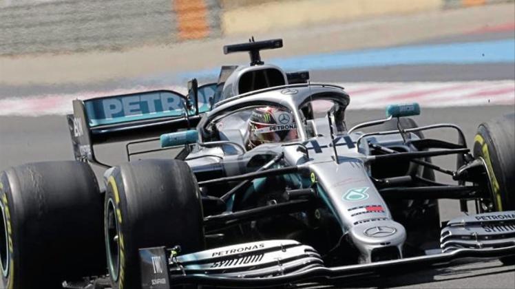 Schnellster beim ersten Training in Spielberg: Mercedes-Pilot Lewis Hamilton. 