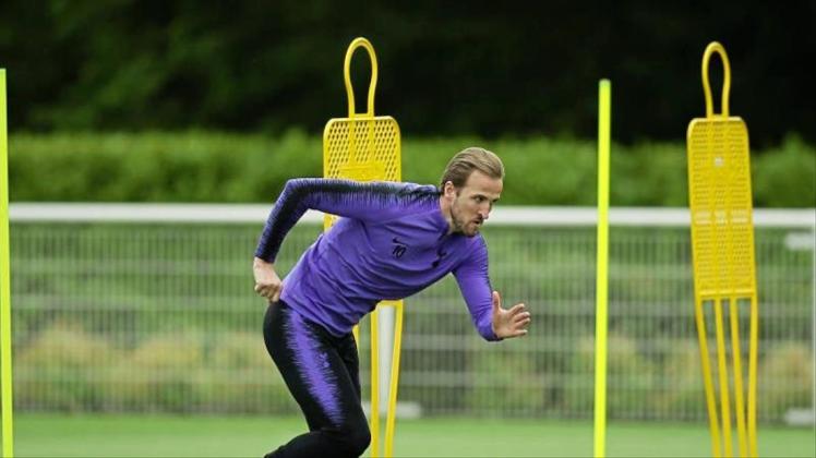 Steht im Champions-League-Finale gegen Liverpool in Tottenhams Startelf: Harry Kane. 