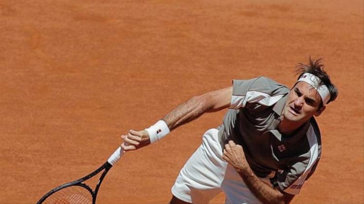 In Paris weiter ohne Satzverlust: Roger Federer. 