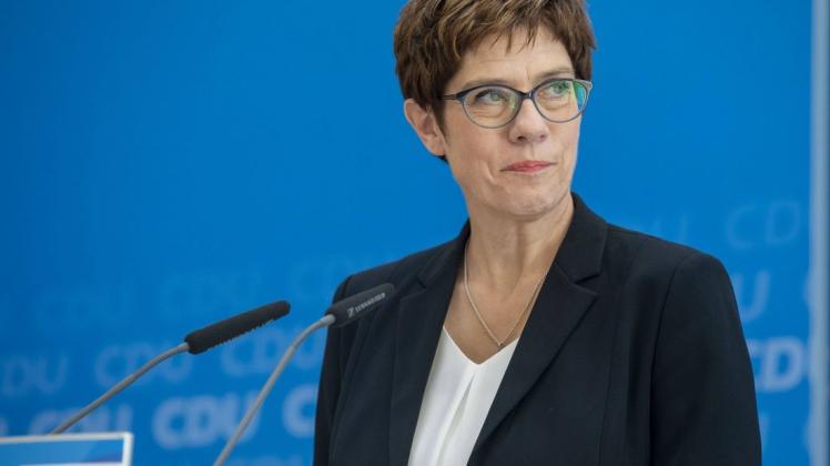 Blick nach vorn: CDU-Chefin Annegret Kramp-Karrenbauer will die CDU umbauen und in den sozialen Netzwerken aktiver werden. Foto: imago images / Christian Thiel