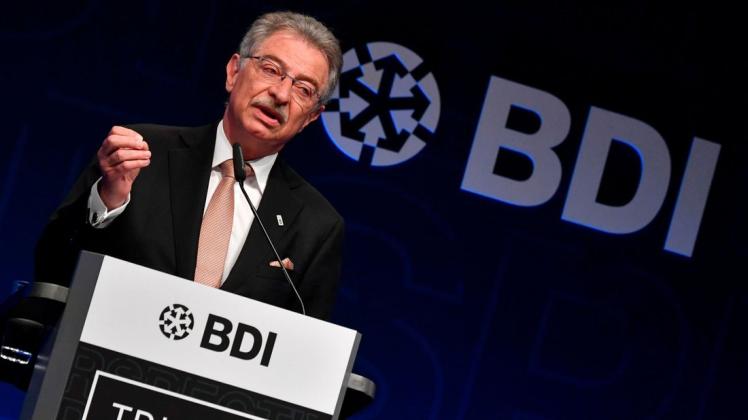 Dieter Kempf, Präsident des Bundesverbandes der Deutschen Industrie (BDI). Foto: John MACDOUGALL / AFP)