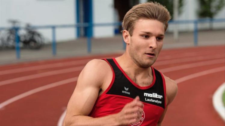 Titelverteidigung im Visier: Fabian Dammermann von der LG Osnabrück.

            
