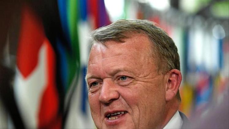 Der strahlende Sieger: Dänemarks liberaler Regierungschef Lars Lokke Rasmussen. Foto: Riccardo Pareggiani/AP