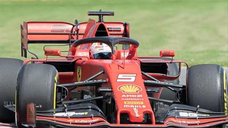 Sebastian Vettel fuhr im Abschlusstraining von Kanada Bestzeit. 