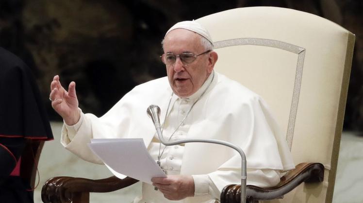 Aus der Sicht von Papst Franziskus ist es ein Verbrechen, ungeborenes Leben zu töten. Foto: dpa/Andrew Medichini/AP