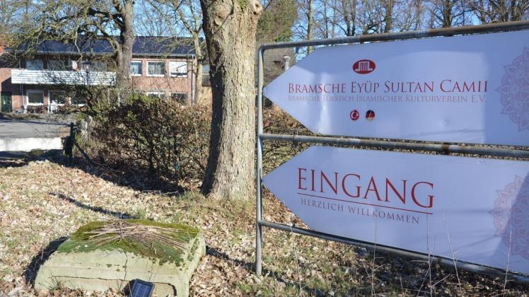 Die ehemalige Gaststätte "Schlatsburg" ist jetzt das Zuhause der islamischen Gemeinde Bramsche. Foto: Heiner Beinke