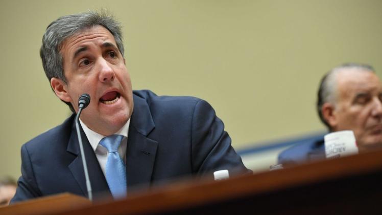 Trumps Ex-Anwalt Michael Cohen packt vor dem US-Kongress über den Präsidenten aus. Foto: Mandel Ngan/afp Trumps Ex-Anwalt Michael Cohen packt vor dem US-Kongress über den Präsidenten aus. Foto: Mandel Ngan/afp