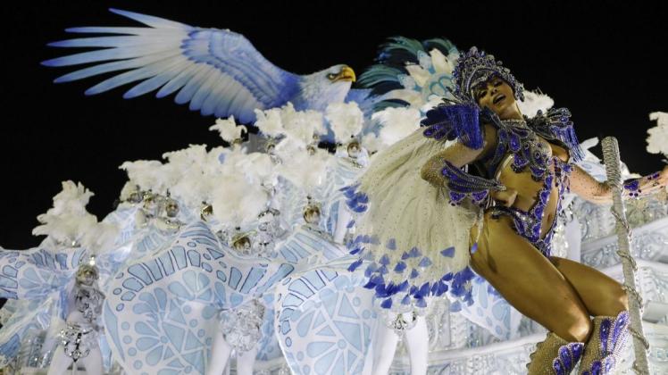 Karneval in Rio: Auch 2019 sorgen die Sambaschulen wieder mit spektakulären Outfits und Shows für Begeisterung.