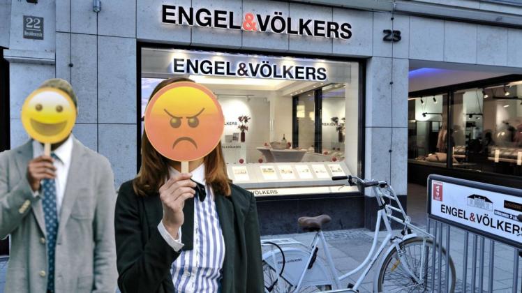 Die Äußerungen des Vorstands von Engel & Völkers zum Weltfrauentag kommen nicht überall gut an. Collage: imago/Manfred Segerer/Westend61