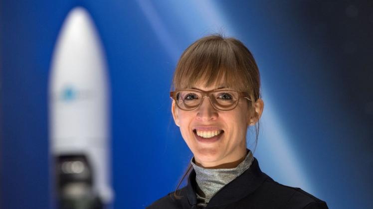 Astronautin Insa Thiele-Eich möchte 2020 zur Internationalen Raumstation fliegen. Foto: dpa/Ingo Wagner