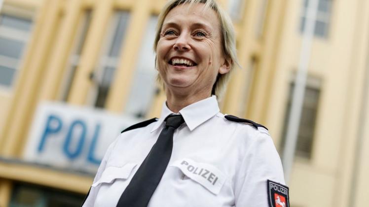 Andrea Menke ist neue Leiterin der Polizeiinspektion Osnabrück. Foto: David Ebener