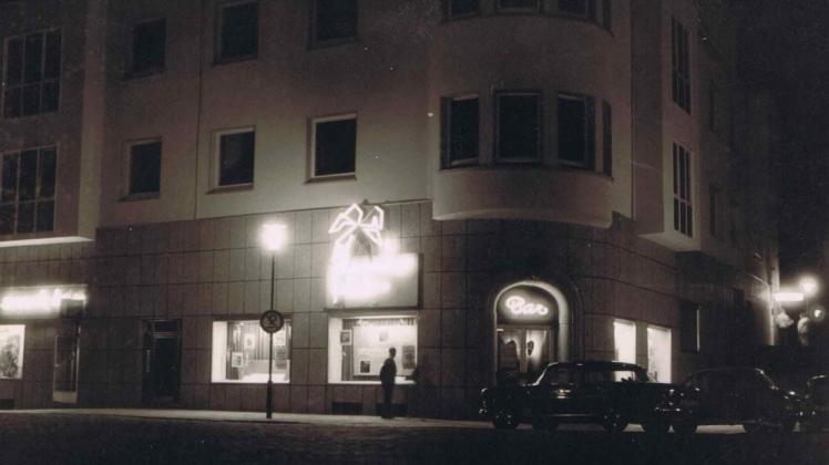 Der Ocambo-Club in der Osnabrücker Herrenteichsstraße in den 1960er-Jahren. Archiv Horst Wodowos/Gisbert Wegener.