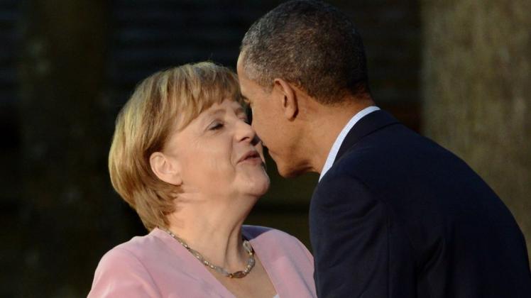 Merkel und Obama: Eine transatlantische Beziehung in Bildern