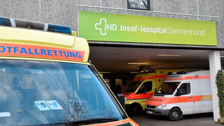 50 kommunalen Krankenhäusern in Niedersachsen droht am Mittwoch ein Warnstreik – am Josef-Hospital in Delmenhorst soll aber Normalbetrieb herrschen. Symbolfoto: Dk-Archiv