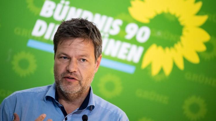 Für die Grünen und ihren Vorsitzenden Robert Habeck läuft es derzeit richtig gut. Foto: Bernd von Jutrczenka/dpa