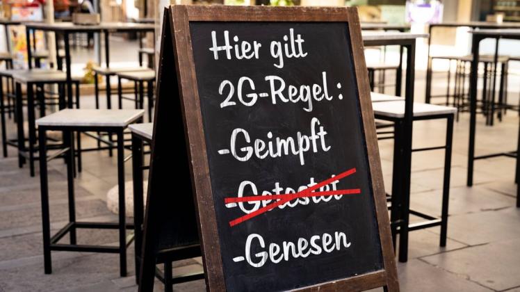 In Delmenhorst können Lokale auf die 2G-Regel umstellen.