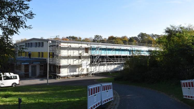 Die Sporthalle am Finkenkamp in Sternberg ist diesen Winter wegen Bauarbeiten geschlossen.
