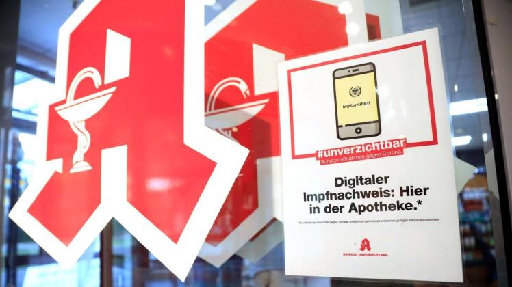 Apotheken auch in der Region Osnabrück stellen digitale Impfzertifikate nach Corona-Impfungen aus. (Symbolfoto)