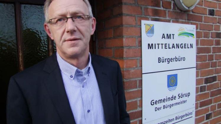 Will seine Gemeinde für die Zukunft wappnen: Sörups Bürgermeister Dieter Stoltmann.
