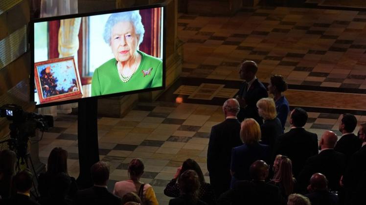 Queen Elizabeth II. meldet sich per Videobotschaft mit einem Appell an die Staatenlenker dieser Welt.
