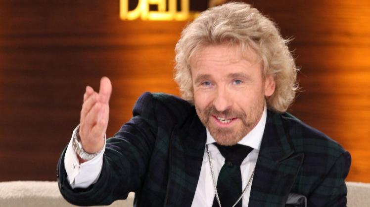 Am 6. November 2021 steht Entertainer Thomas Gottschalk in Nürnberg mit einer Sonderausgabe wieder auf der "Wetten, dass..?"-Bühne. Am 6. November 2021 steht Entertainer Thomas Gottschalk in Nürnberg mit einer Sonderausgabe wieder auf der "Wetten, dass..?"-Bühne.