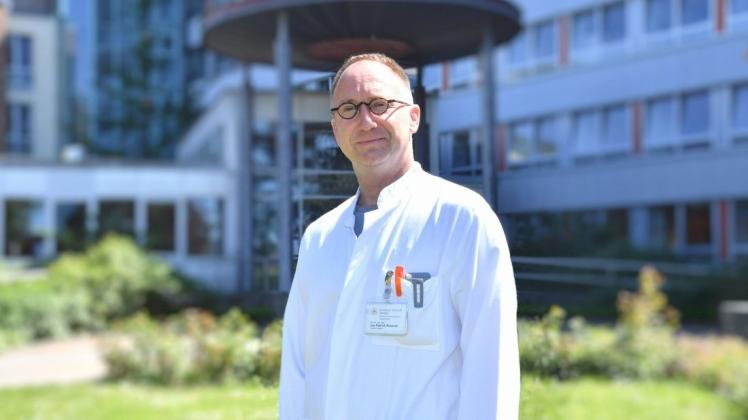 Prof. Dr. Roesner, Ärztlicher Direktor des Klinikums Südstadt Rostock.