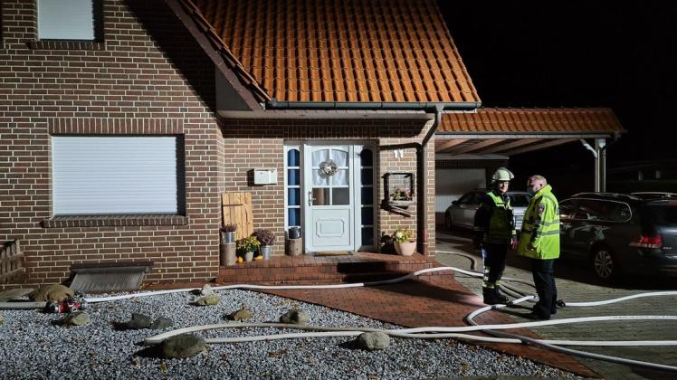 Im Keller dieses Hauses war der Brand ausgebrochen.