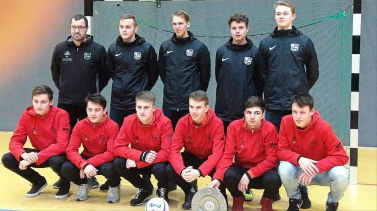 Im Kreis und Bezirk sind die A-Junioren des VfL Stenum die besten Futsaler, jetzt wollen sie zur norddeutschen Meisterschaft. 