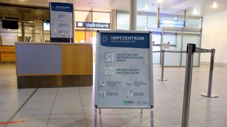 Ab dem 13. Dezember wird das Impfzentrum des Kreises Steinfurt am Flughafen Münster Osnabrück (FMO) wieder geöffnet. Terminbuchungen sind ab dem 1. Dezember möglich.