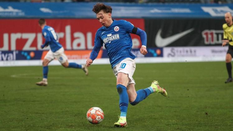 Haris Duljevic kommt beim FC Hansa immer besser klar und ist auf dem Weg zur Stammkraft. Haris Duljevic kommt beim FC Hansa immer besser klar und ist auf dem Weg zur Stammkraft.