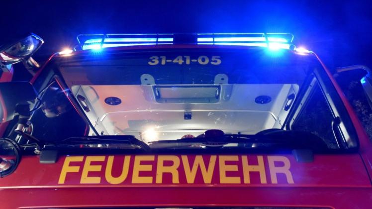 Die Bremer Feuerwehr war am Samstag in Hemelingen gefordert.
