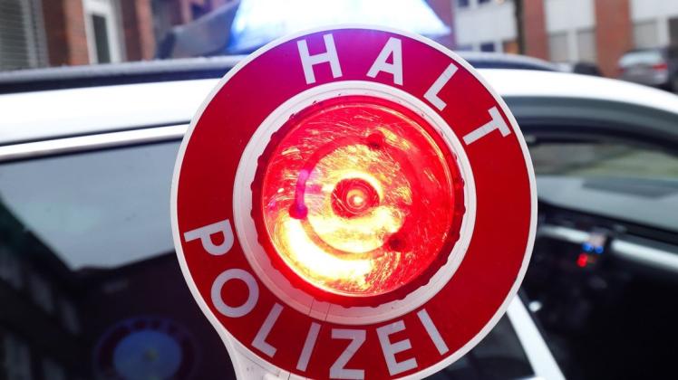 Bei einer Polizeikontrolle in Delmenhorst leistete ein Autofahrer erheblichen Widerstand.