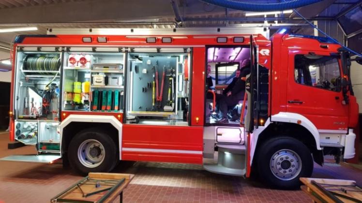 Rund 370.000 Euro hat das neue Fahrzeug der Freiwilligen Feuerwehr Ellerbek gekostet.